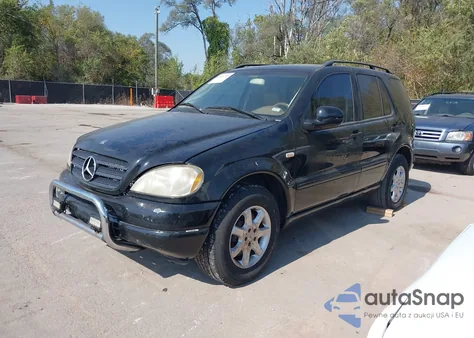 2000 Mercedes-Benz Ml 430 z USA, uszkodzony, nr VIN 4JGAB72E6YA166153